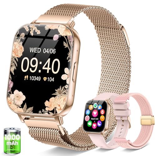 Smart Watch for Women iPhone Android Compatible 1.85