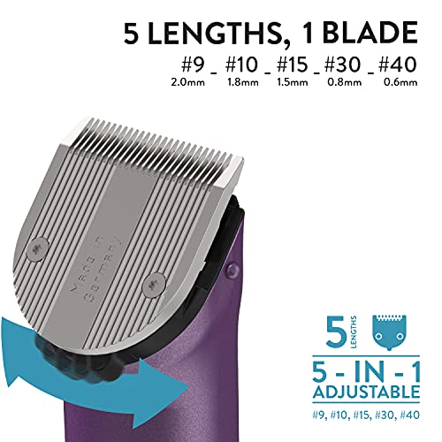Wahl Professional Animal Purple Arco Se Cordless Pet Clipper Kit #TOP2