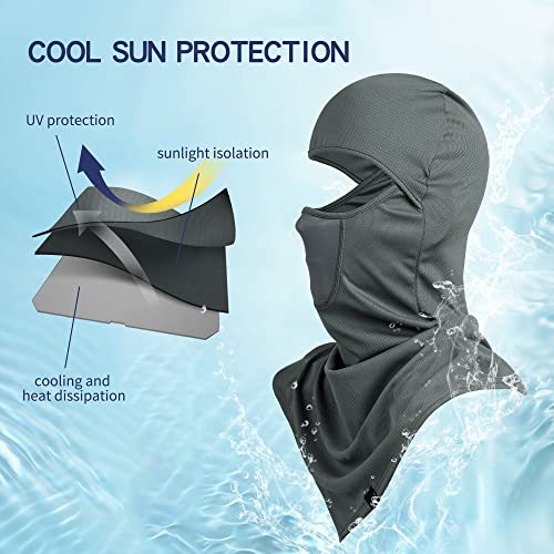 image for SUNMECI Balaclava - Summer Sun Protection Motorcycle Fishing Sun mask 