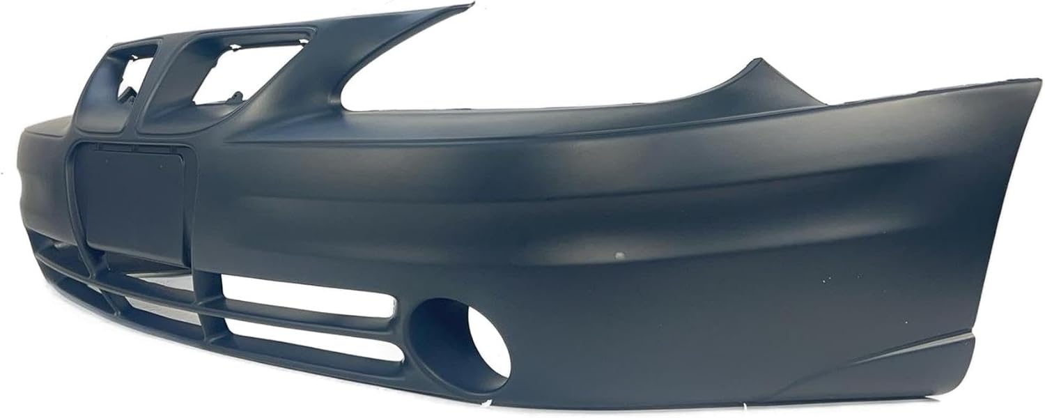FitParts Compatible With Front Bumper Cover 2003 2004 2005 Pontiac Grand Am SE Sedan Coupe. New, Primed. W/Fog Light Holes. W/o Parking Aid Sensor Holes. GM1000675