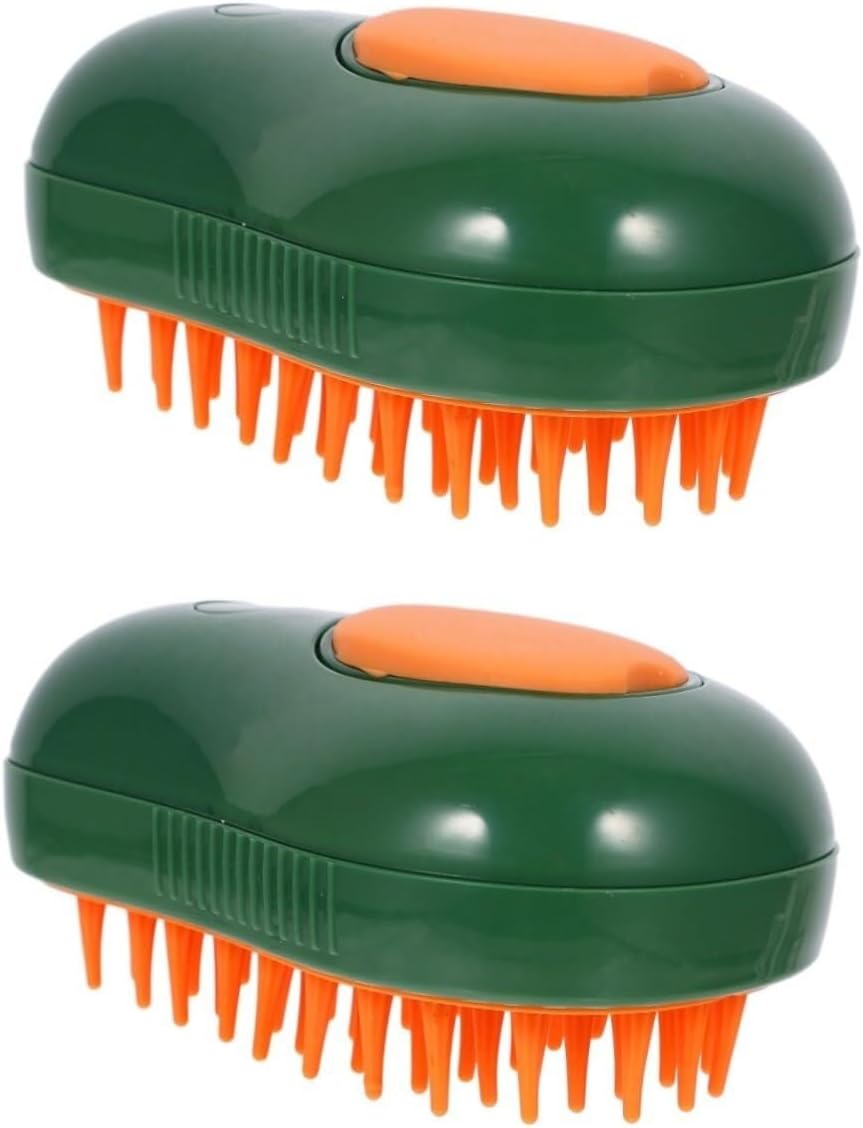 POLGDW Cat and Dog Steam Brush Electric Scrubber Steam Cat Brush Pet Hair Steaming Brush Dog Brush for Bath Dog Bath Scrubber Cat Steam Brush Cat Shower Brush Dog Shower Brush