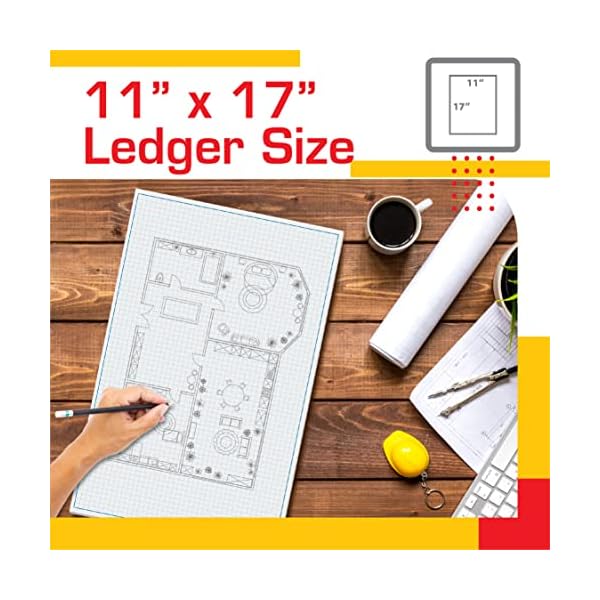 Better-Office-Products-Graph-Paper-Pad-17-x-11-50-Sheets-Blue-Line-Border-Blueprint-Paper-Double-Sided-White-4×4-Blue-Quad-Rule-Easy-Tear-Sheets-Grid-Paper-Graph-Paper Better-Office-Products-Graph-Paper-Pad-17-x-11-50-Sheets-Blue-Line-Border-Blueprint-Paper-Double-Sided-White-4×4-Blue-Quad-Rule-Easy-Tear-Sheets-Grid-Paper-Graph-Paper