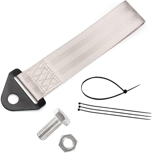 XUANYIDA Correa de remolque JDM de color sólido de poliéster de carreras deportiva de alta resistencia para remolque de deriva herramienta de