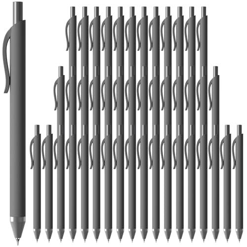 Stylos gel qui ne fatiguent pas la main lot de 44 stylos avec grip confort doux 0,7mm
