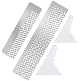 diamant fixie umbau Das Paket beinhaltet: Wir bieten Ihnen 2 Stück Diamant-Lineale und 2 Stück Korrektor-Diamant-Malwerkzeuge in unserem Paket. Es gibt 2 verschiedene Linealstile, einschließlich Pflaumenblüten- und Rundlochstile, um Ihren unterschiedlichen Anforderungen gerecht zu werden.