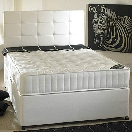 Happy Beds Maestro Divan Bed Set Spring Memory Foam Mattress No Drawers