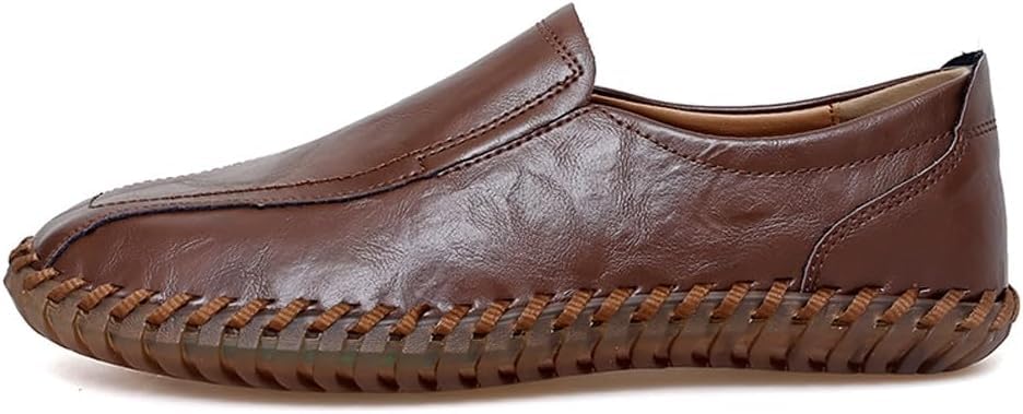 Men's Loafers Lightweight Driving Shoes Slip On Casual Penny Loafers Sandals Closed Toe Breathable Lightweight Sandals