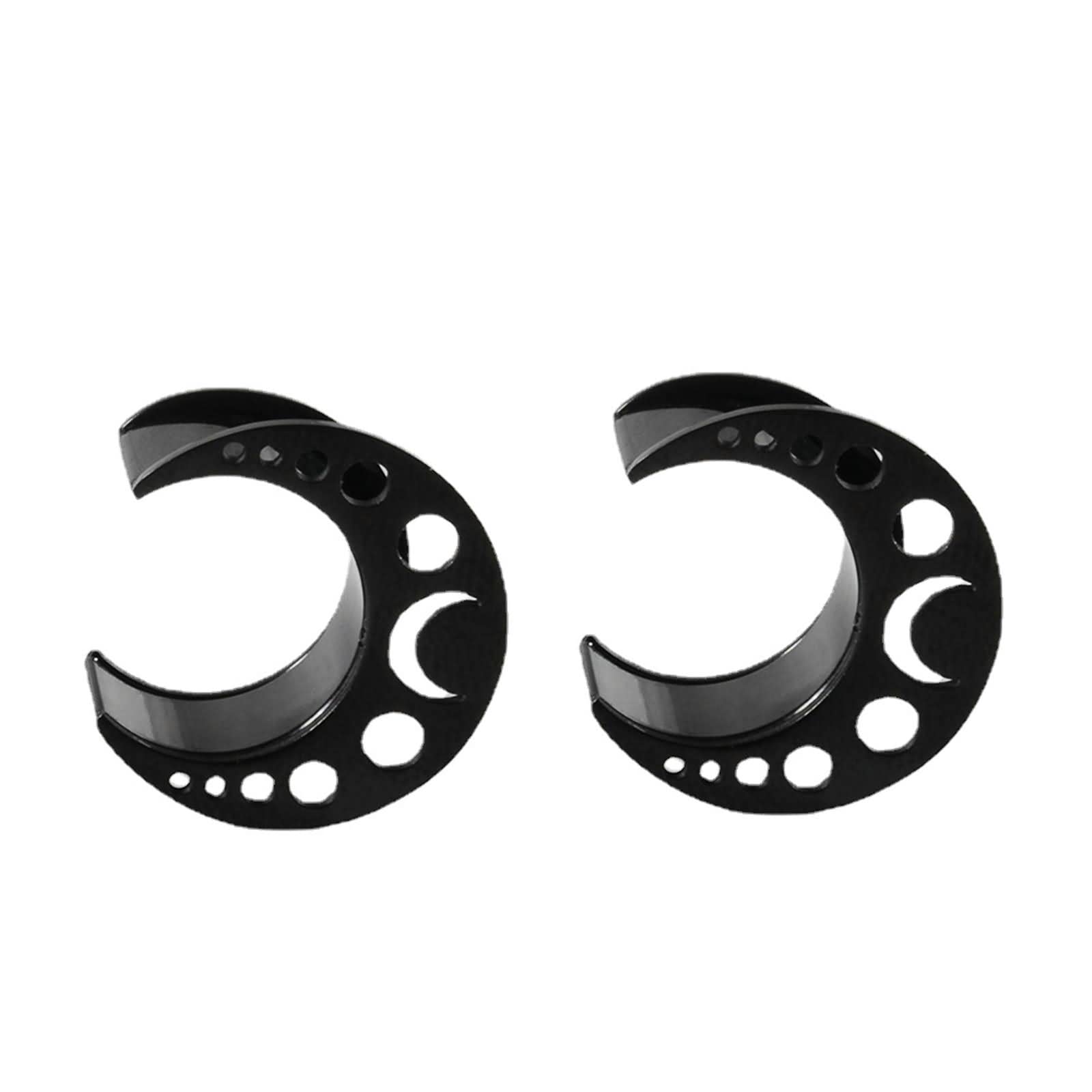 Daesar Ohr Plug Edelstahl, Tunnel 8-16MM Mond Ohrringe Piercing Ohr Expander Set