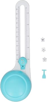 Circle Paper Cutter, Circle Cutter for Paper Crafts Rotary Circle Paper Cutter Paper Trimmer Scrapbooking Tool Rotary Cutter for Art and DIY Crafts Cards Making