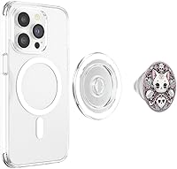 Vista 4 de PopSockets MagSafe PopGrip de gato gótico gótico pastel para iPhone