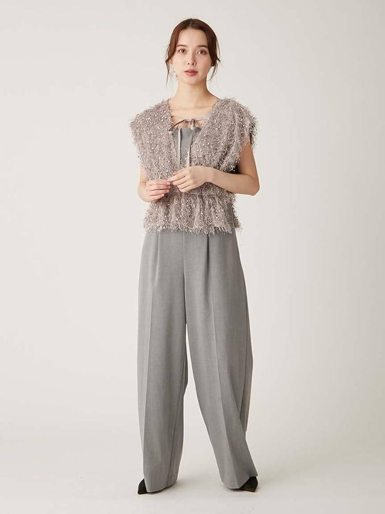 リリーブラウン LILY BROWN ボレロセットコンビネゾン黒1新品 ボレロセットコンビネゾン(オールインワン)｜ワンピース｜LILY