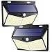 208 LED Solar Motion Sensor Lights Outdoor with 3 Modes, 2200LM, 270° Wide Angle Lighting, IP65 Waterproof. Bright Wireless Security Flood Light for Porch, Wall, Yard, Garage, Deck, Pathway (2 Pack)