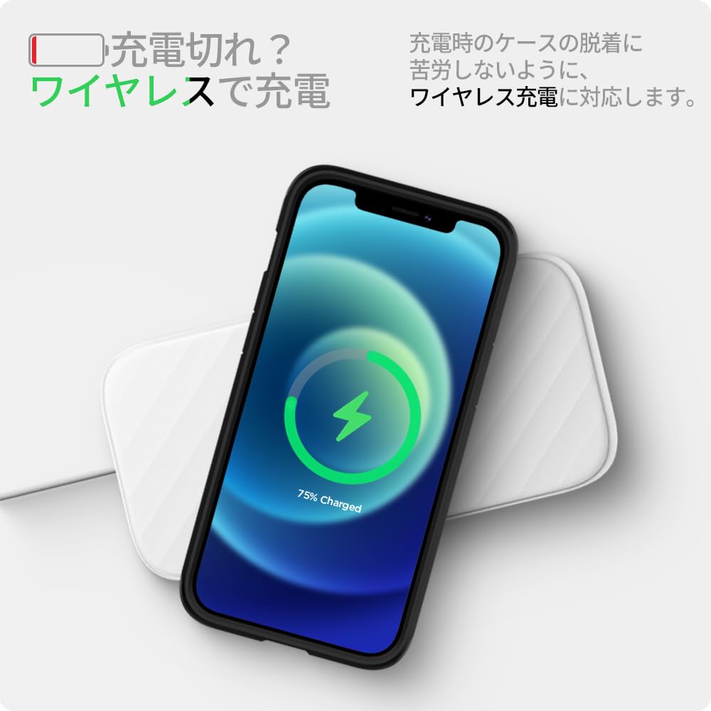 Amazon.co.jp: Spigen 【創業18年の技術力】 iPhone 12 mini 用