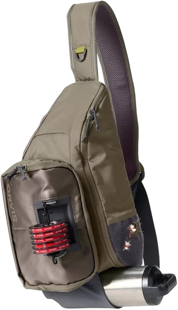Amazon.co.jp: Orvis フライフィッシングスリングパック - 簡単に手が