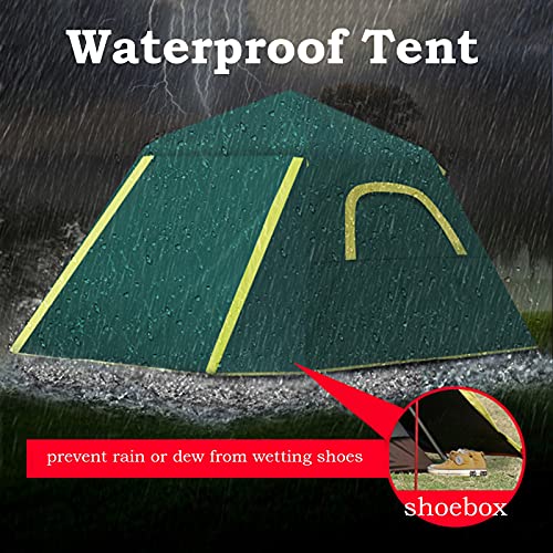 Carpa portátil impermeable para 3-4 personas con protector UV miniatura 2