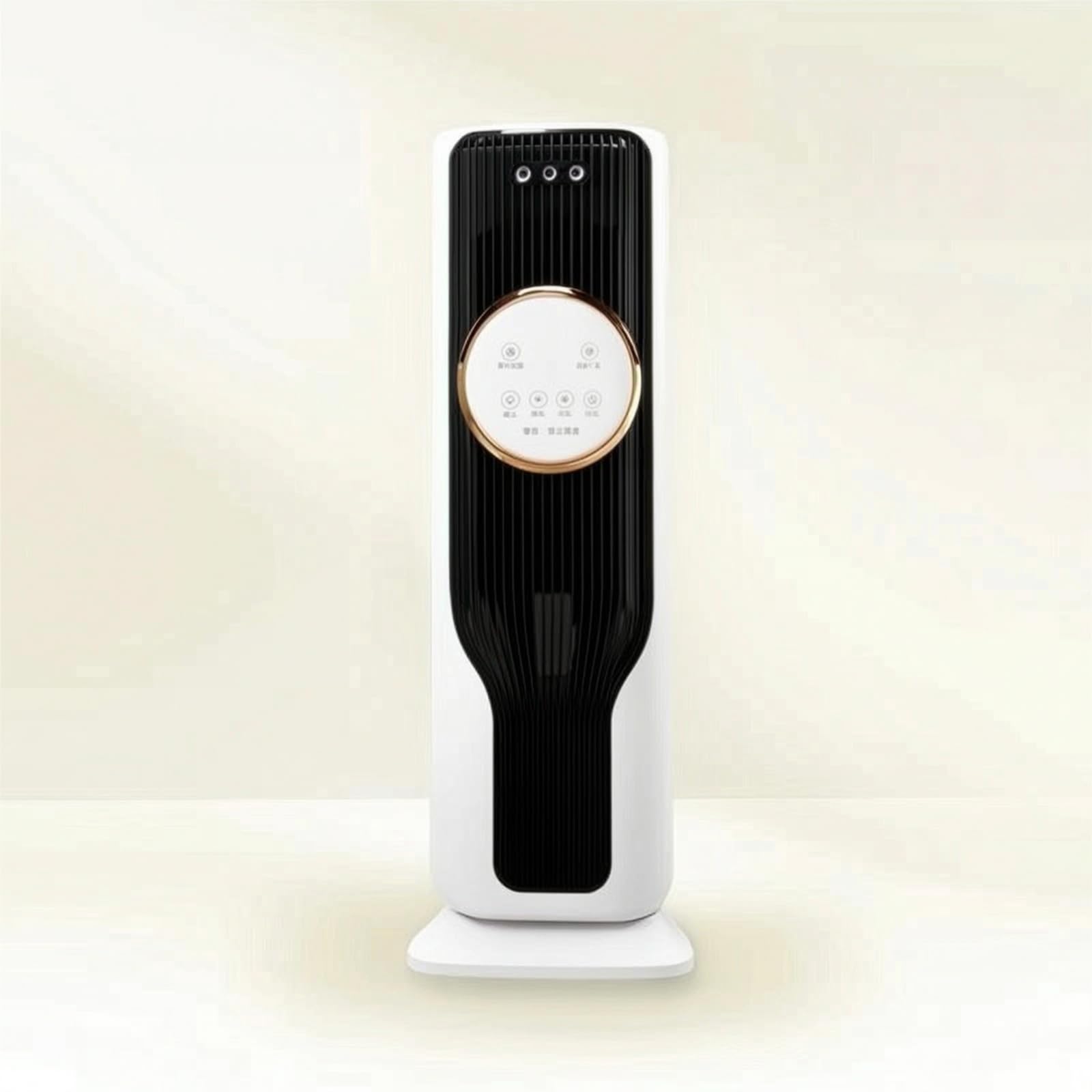 LOVIVER Ventilatore Condizionatore Portatile Ventilatore Torre Slim Riscaldatore Stufa Elettrica Raffrescatore d'Aria con Display Frontale E Telecomando, Bianco