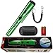 Pinpoint Metal Detector Pinpointer Waterproof - 2019 Fully Waterproof Design Metal detectors for Adults and Kids Green with Belt Holster