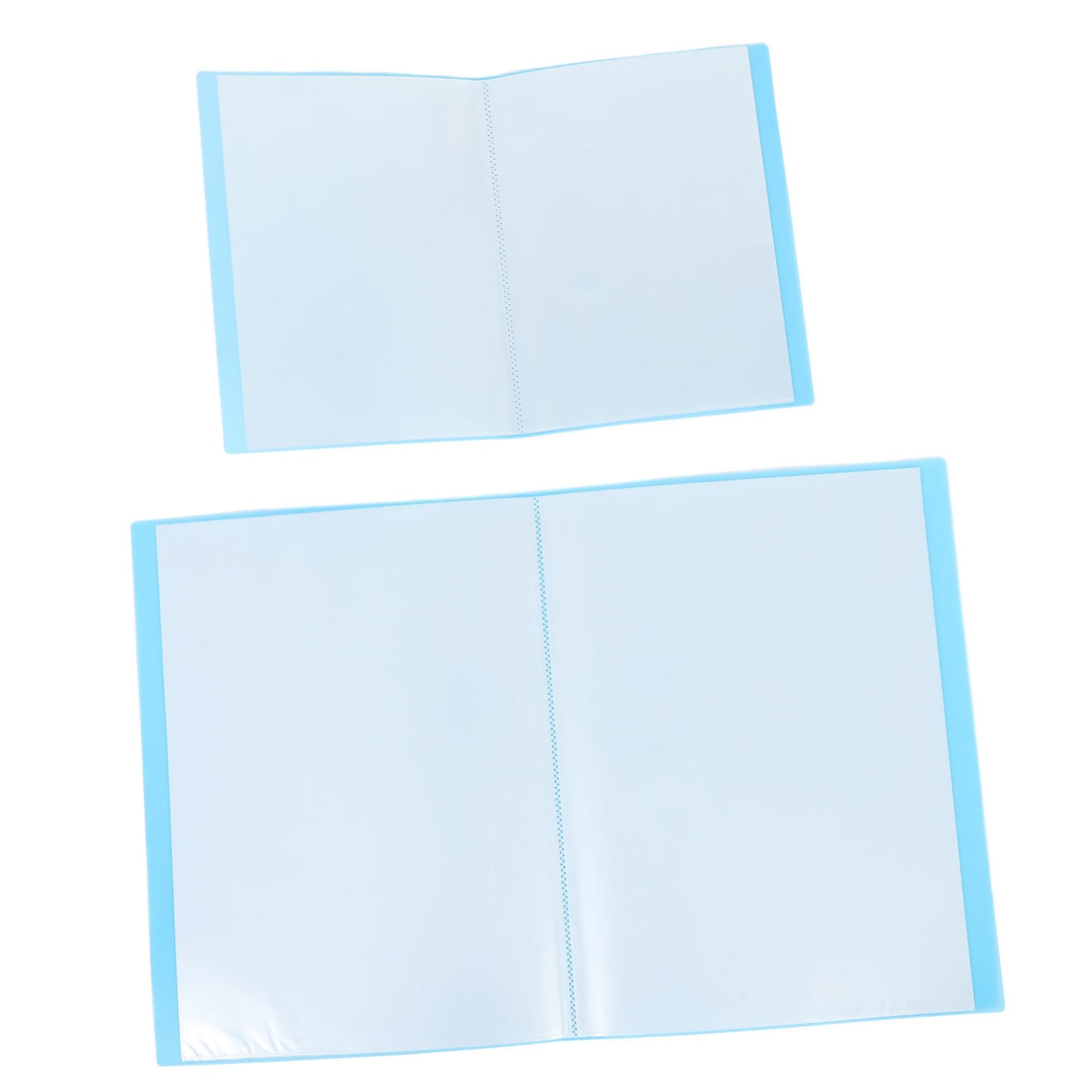 Housoutil 2Pcs Diamond Art Storage Book Display Albums for Organized Diamond Drawings Flexible Page Addition for Classroom Home Use