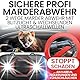 Heimwert Marderschreck Auto - Profi Ultraschall Marderschutz für sofortigen Erfolg - 2 Wege Marder Abwehr mit Blitzlicht und wechselnden Ultraschall Frequenzen zur sicheren Marderabwehr (Gerät)