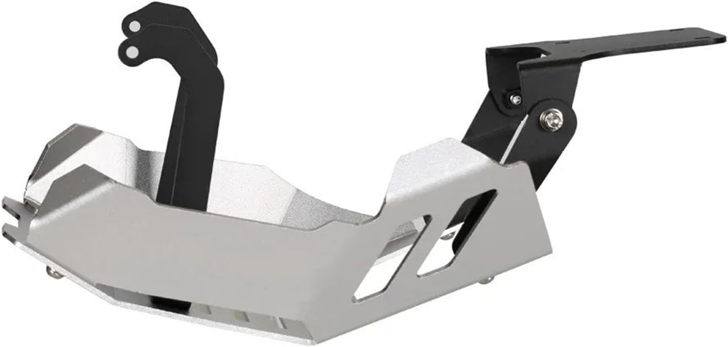 Skid Plate For MONKEY125 For Grom For MONKEY 125 2022 2023 For Bape 5-speed Transmission Chassis Plates Guard Engine Base Protector Cover Motorcycle Engine Protective Cover(Silver 2022-2023)