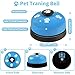 JIMEJV 3 Pack Dog Doorbells, Pet Training Bells for Go Outside Potty Training and Communication Device Large Loud Dog Bell Cat Puppy Interactive Toys Adjustable Strap Door Bell (Light Blue)