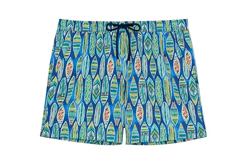 HOM Short de Bain Marbella pour homme avec slip intégré