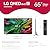 LG 65-Inch Class QNED evo AI QNED85A Series Mini LED 4K Smart TV w/AI Picture, AI Sound, HDR10, AI Super Upscaling 4K, Filmmaker Mode, Wow Orchestra, Alexa Built-in (65QNED85AUA, 2025)