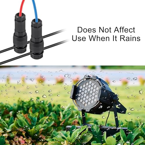 Image of Bellox 10 Pcs Low Voltage Wire Connector, 12-20 Gauge Waterproof Replacement Landscape Light Cable Connector, Twist Lock Wire Connector for Landscape Lighting Path Lights Home, Electrician Use