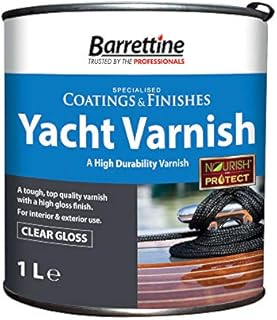 Barrettine CGYV001 Clear 1 L Yacht Varnish