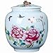 Produktbild MUJING Einäscherung Urn-Bestattungsurn für Haustier-Made in Ceramics & Hand-Painted-Display Burial Urn zu Hause oder in der Nische bei Columbarium
