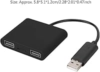 Vista 4 de Tangxi Adaptador para teclado y ratones USB paraUno