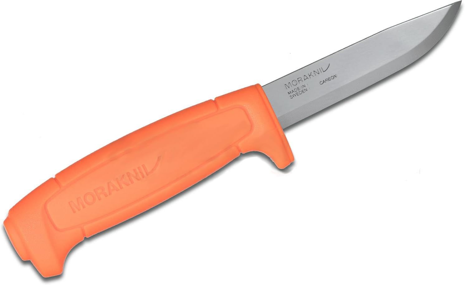 Morakniv Craftline Basic 511 High Carbon Steel Fixed Blade Utility Knife & Combi-Sheath, 3.6", Orange (M-12811) : Tools & Home Improvement
