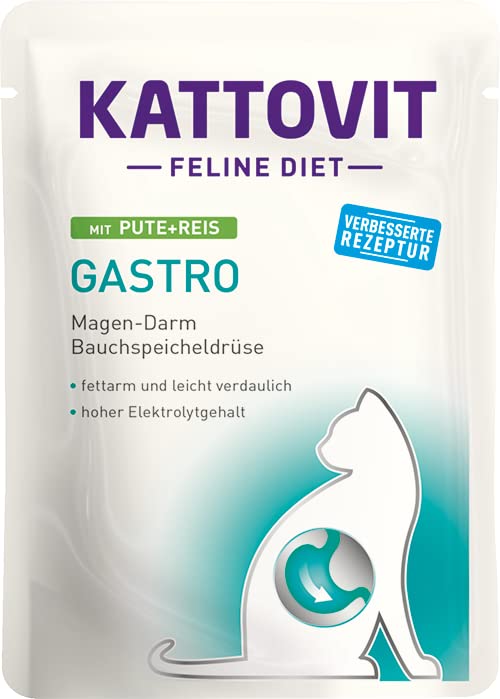 Kattovit Gastro Frischebeutel - Spezialfutter Bei Verdauungsproblemen Katze