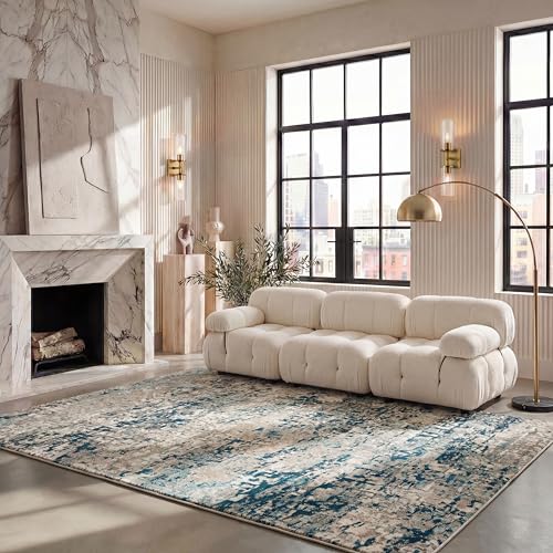 Safavieh Madison Abstract Grey & Blue