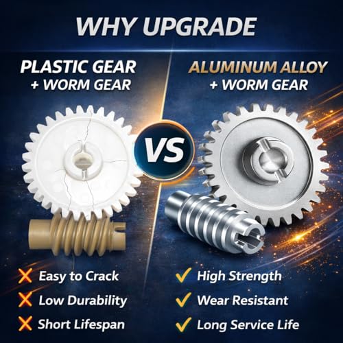 Image of Upgrade Gear and Sprocket Replacement Kit Compatible with Liftmaster, Chamberlain, Sears, Craftsman 1 /2 and 1 /3 HP Chain Drive Models Replace# 41c4220a 41A2827