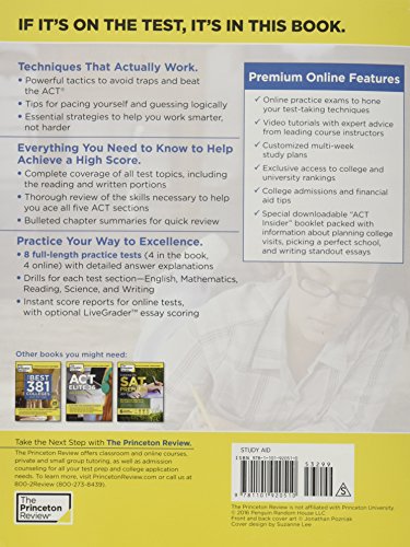Cracking the ACT Premium Edition with 8 Practice Tests and DVD, 2017: The All-in-One Solution for Your Highest Possible Score (College Test Preparation) - Image 2