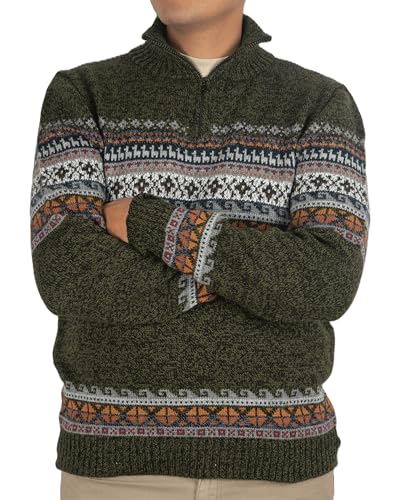 Pull en tricot Andes chaud et respirant pour les sorties