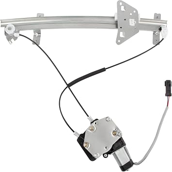 741-648 Front Right Power Window Regulator with Motor Passenger Side for Dodge Dakota 2000-2004 Durango 1998-2003, CH1351127 5066430AA 55256418AC 2552-6130R