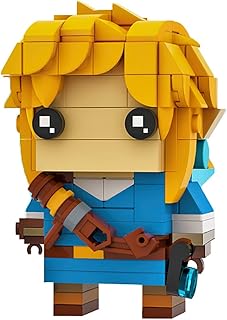 BUILDIFY Breath Wild Link Building Toy Set for Kids, Adults; Game Character Link Action Figure Model Building Block Sets Unique BOTW Desk Decorations (248 Pieces)