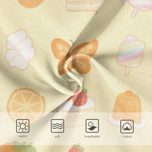 Girls' Underwear Orange Butterfly Toddle Brief Panties 2-8 Years 203007333