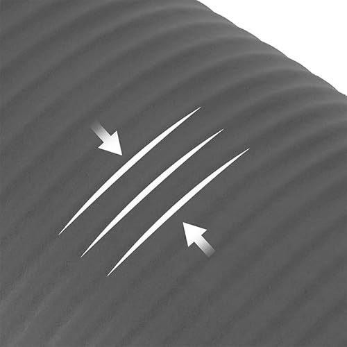 image for Fitvids 1/2-Inch Extra Thick High Density Anti-Tear Exercise Yoga Mat 