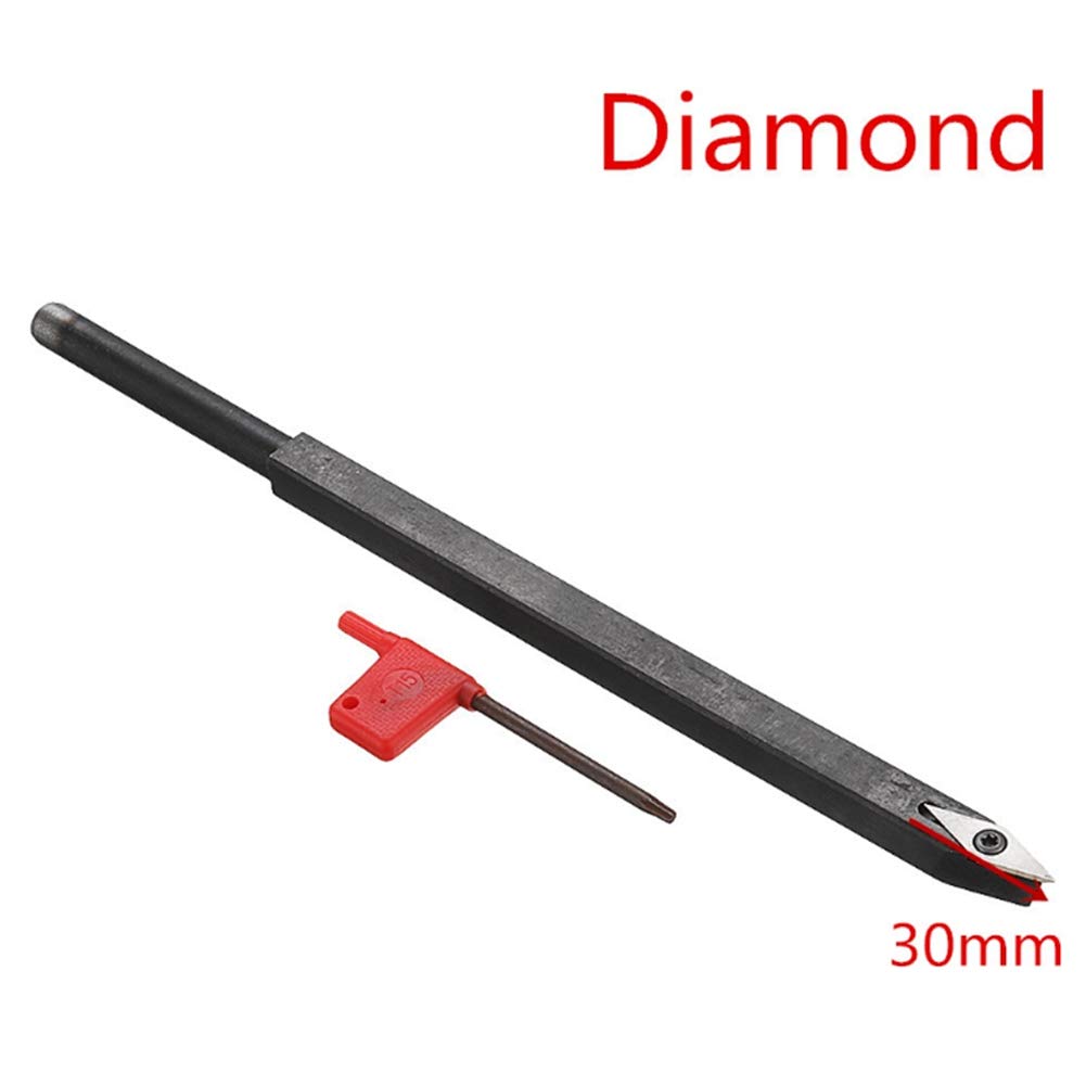 Scalpello per Tornio, Utensile per Tornitura Del Legno con Punta in Metallo Duro, Utensili per Tornitura Del Legno Set Di Scalpelli Tornio Finitore Più Ruvido Detailer Utensili per Troncatura