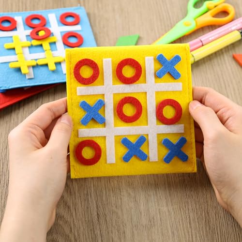 LovesTown 30PCS Tic Tac Toe Mini Juego Estrategia miniatura 6