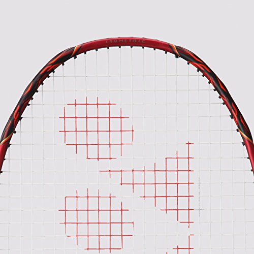 Image of Yonex Voltric 80 E-tune Graphite Badminton Racquet Deep, Red