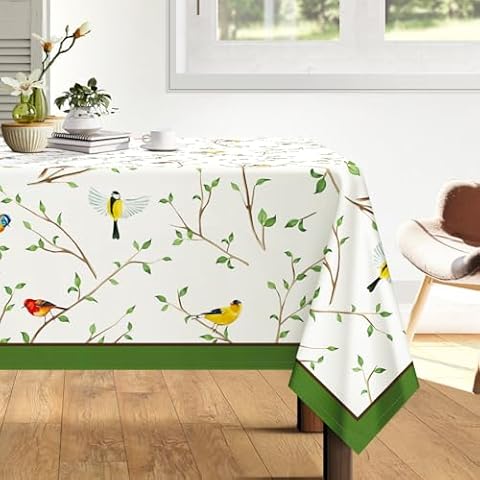 Arquiel Waterproof Rustic Tablecloth 152x264cm Cover