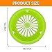 EBIGIC Paper Plate Holders 8 Packs with Snap-in Grooves 10.5 Inch Plastic Paper Plate Holders Reusable 4 Color Heavy Duty Supports for Picnic Party Dinner