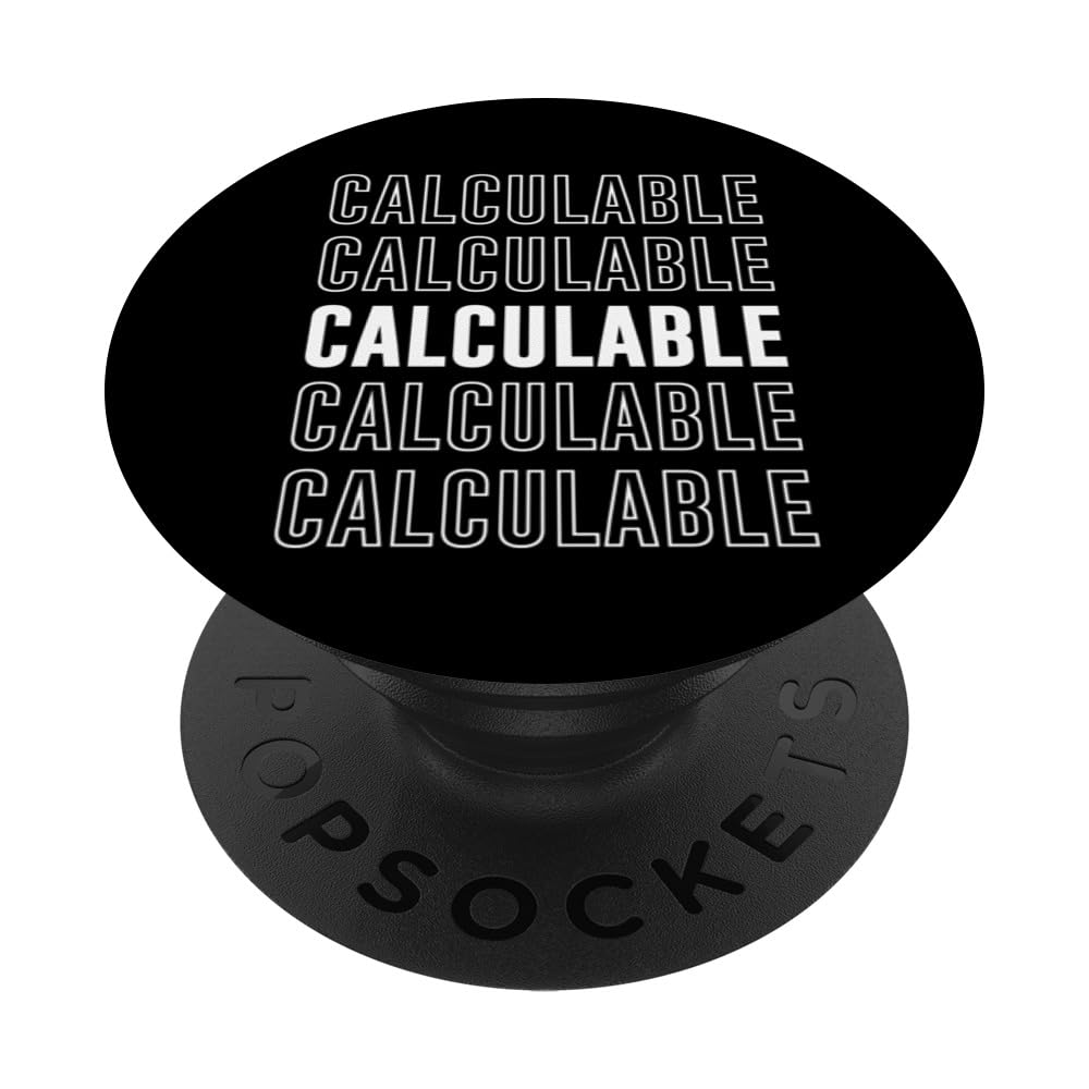 Calculable PopSockets Swappable PopGrip