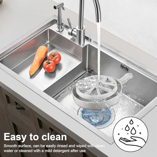 LINTRA Mikrowellen-Speckkocher, Abnehmbares Mikrowellen Speckgitter, Speckkocher für Mikrowelle mit Tablett, Geeignet für Den Hausgebrauch, Hotels und Reisen