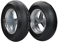 Vista 1 de Neumáticos lisos para mini moto delanteros 90/65-6.5 traseros 110/50-6.5 adecuados para neumáticos delanteros y traseros de 2 tiempos, accesorios