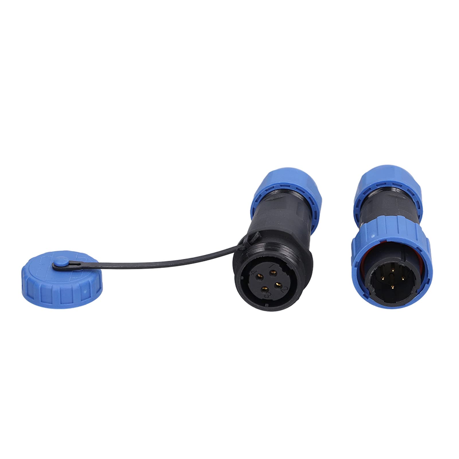 Tyenaza 4 Pin Aviation Connector IP68 Male and Female Aviation Connectors Plug Socket for Auto Electrical Industry